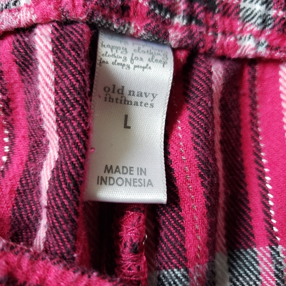 Old Navy Plaid Pajama Pants Bundle. - Picture 3 of 5